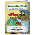 Action Pack Book W/ Crayons & Sleeve - Around the World with Walter Walrus